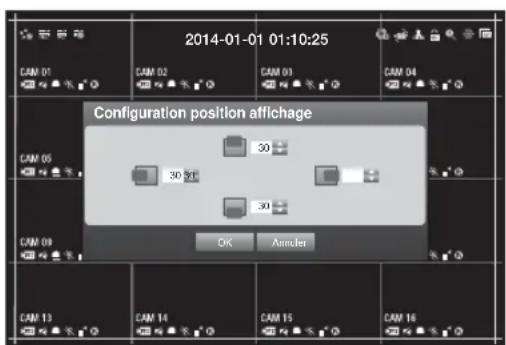 Hanwha SRD1676D - Configuration de l'écran - 1