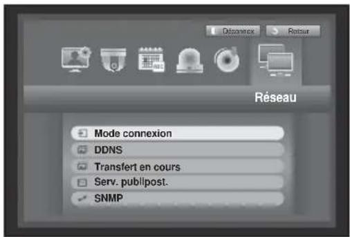 Hanwha SRD876D - Réglage de la connexion - 1
