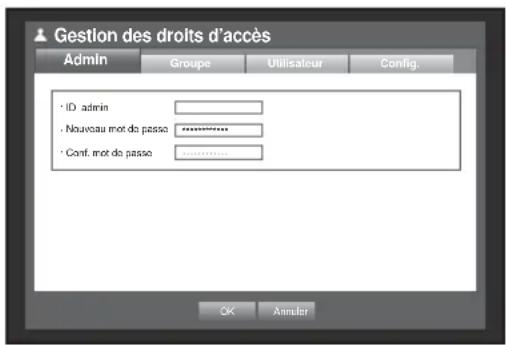 Hanwha SRD876D - Réglages de l'administrateur - 1
