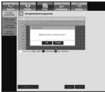 Hanwha SRD876D - Enregistrement programmé - 2