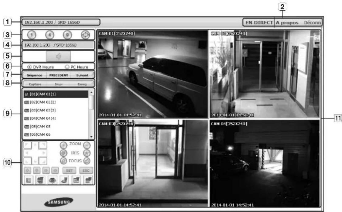 Hanwha SRD876D - Safari sur MAC. - 8