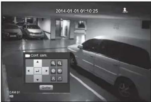 Hanwha SRD876D - Réglage de la caméra - 1