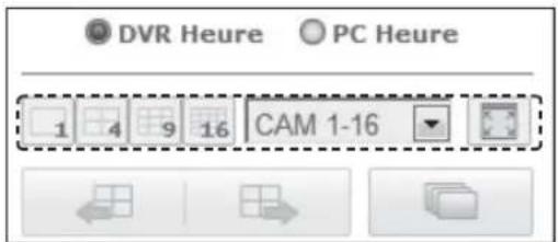 Hanwha SRD876D - Écran partagé - 1