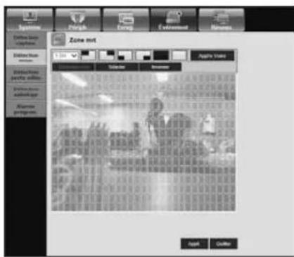 Hanwha SRD876D - Détection mouv - 2