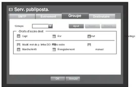 Hanwha SRD876D - Réglage de groupe - 1