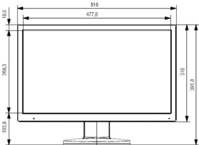 Hanwha SMT2233 - Dimensions - 3