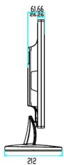 Hanwha SMT2233 - Dimensions - 1