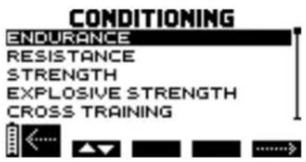 COMPEX Runner - SELECCIONAR UN PROGRAMA - 1