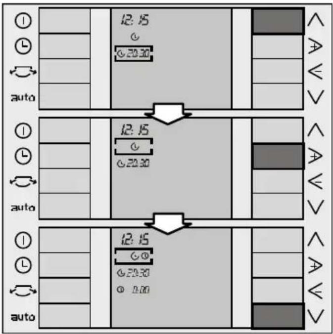 BOSCH PAM20001 - Programming the appliance "Start" / "Stop" timer - 3