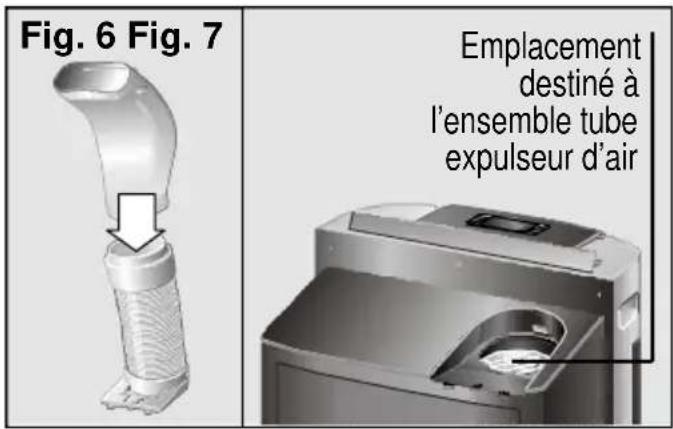 BOSCH PAM20001 - Installation du tube d'évacuation d'air - 1