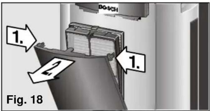 BOSCH PAM20001 - Nettoyage et changement des filtres purificateurs - 1