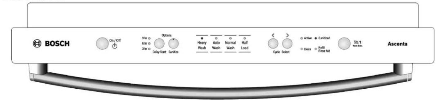 BOSCH SHX3AR52UC - Composants du lave-vaisselle - 1