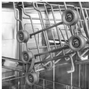 BOSCH SHE3AR52UC - Ajuste manual de la altura de la rejilla (depende del modelo) - 1