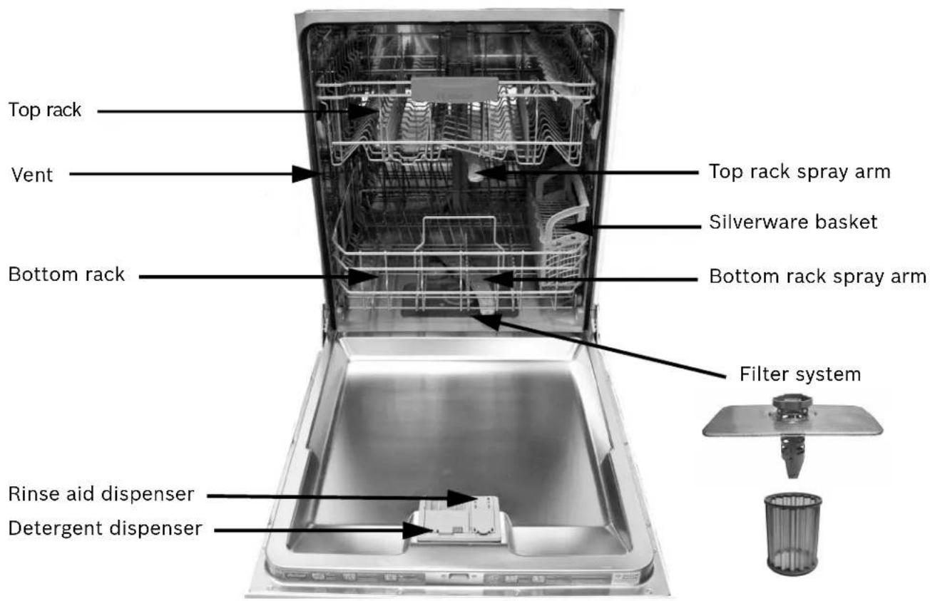 BOSCH SHE3AR52UC - Dishwasher Components - 5
