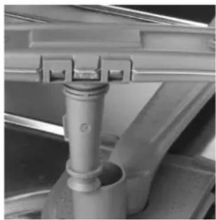 BOSCH SHE3AR52UC - Verifique y limpie las boquillas de los brazos rociadores - 2