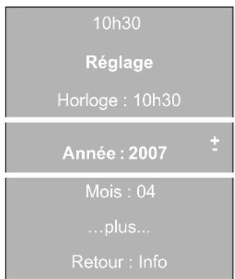BOSCH HBN5450UC - Pour régler la date : - 1