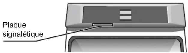 BOSCH HBN5450UC - Plaque signalétique - 1