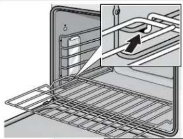 BOSCH HBN5450UC - Introducir la rejilla plana en elorno: - 1
