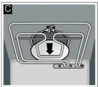 BOSCH HBC84K553S - Dépose - 2