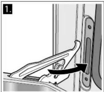 BOSCH HBX33R52 - Engatar a porta do aparelho - 1