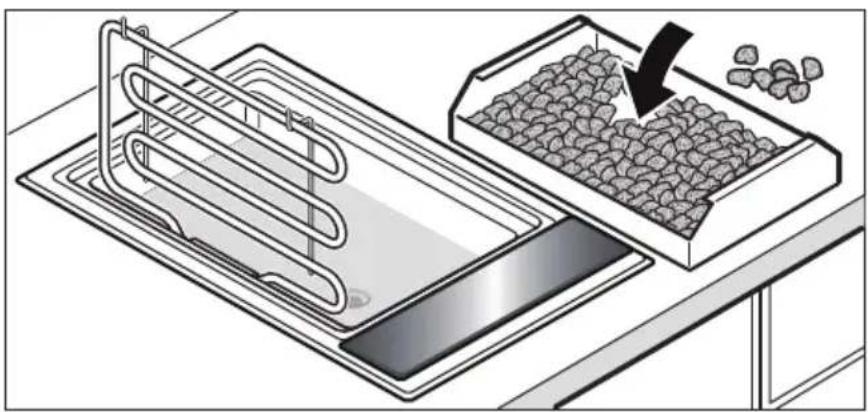 BOSCH Domino PKU375N14E - Réglage du gril - 2