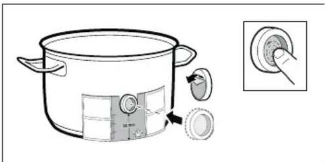 BOSCH PXY801KW1E - A szilikontapasz felragaszása - 1