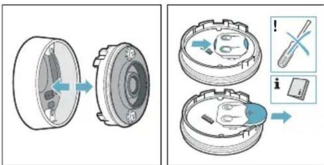 BOSCH PXY801KW1E - Bytte av batteri - 2