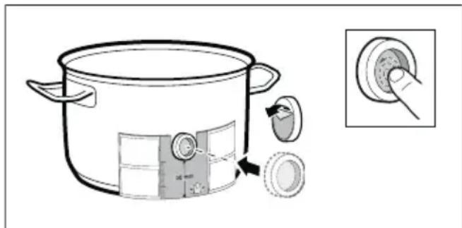 BOSCH PXY801KW1E - Ngjitja e kapakut të silikonit - 1