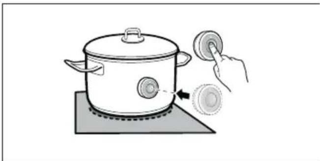 BOSCH PXY801KW1E - Montar um sensor de temperatura sem fios - 1