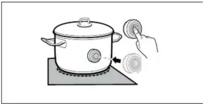 BOSCH PXY801KW1E - YcTaHOBka 6ecnpoBOdHOrO DaTUnKa TemnepaTypbl - 1