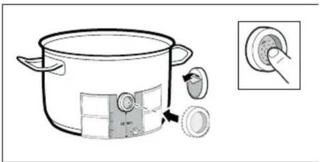 BOSCH PXY801KW1E - Nalepení silikonové lepici pásky - 1