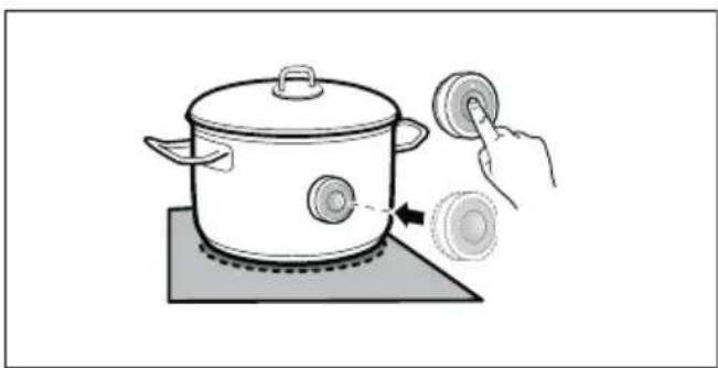 BOSCH PXY801KW1E - Lidhni sensorin e temperatures pa kabell - 1