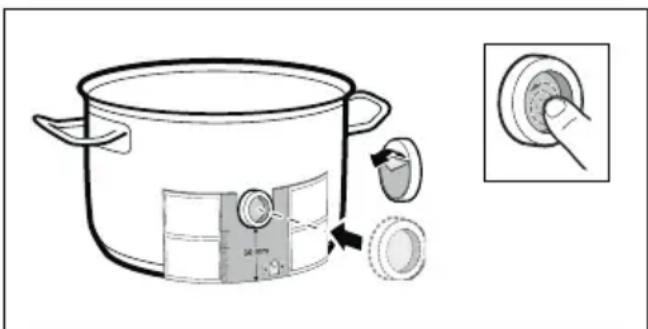 BOSCH PXY801KW1E - Priprema i održavanje bežicnog senzora temperature - 1
