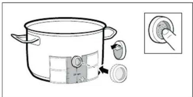 BOSCH PXY801KW1E - Applicazione del patch di silicone - 1