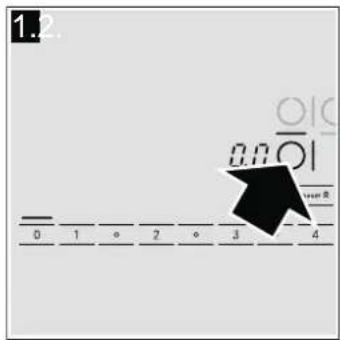 BOSCH PIB651N14M - De vermogensstand selecteren - 1