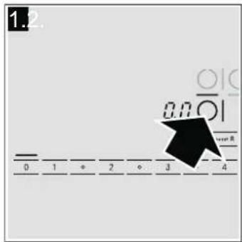 BOSCH PIB651N14M - Kochstufe auswahlen - 1