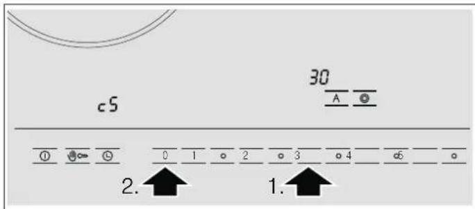 BOSCH PKN685N14E - Modifier les réglages de base - 2