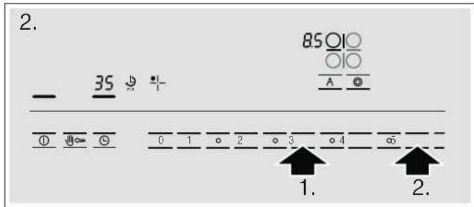BOSCH PKN685N14E - Impostazione della durata - 2