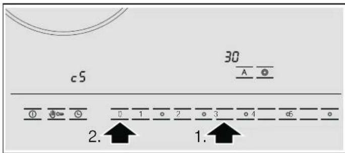 BOSCH PKN685N14E - Grundeinstellungen ändern - 2