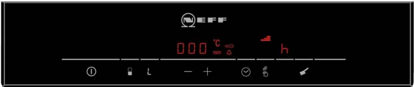 NEFF N54D40N0 - Le bandeau de commande - 1