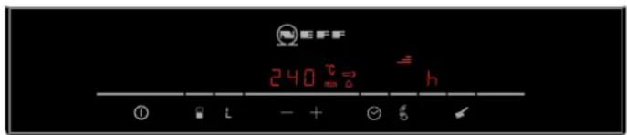 NEFF N54D40N0 - Setting the temperature - 1
