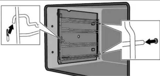 NEFF B9481N3 - Removing the hook-in racks - 1
