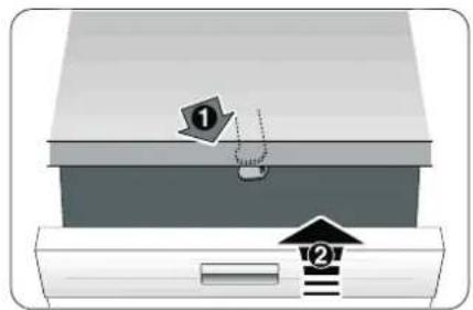 GAGGENAU DF460161F - Protection enfants (verrouillage de la porte) \* - 1