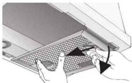 THERMADOR VCI21CS - Filtre en aluminium - 1