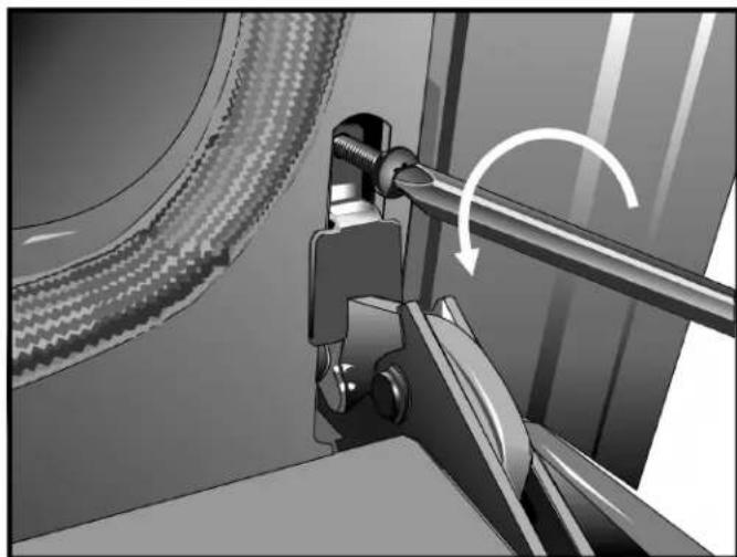 THERMADOR MEDMC301JP - To remove the oven door: - 1