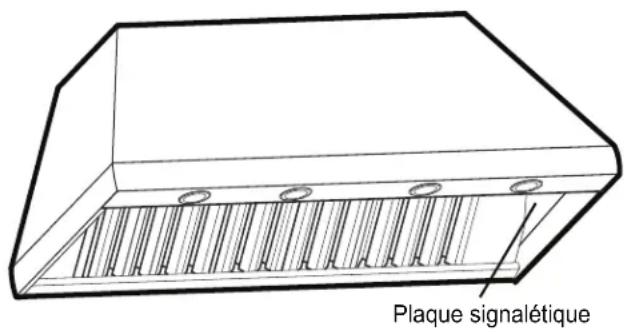 THERMADOR HPCB48NS - Comment trouverle numero demodele - 1