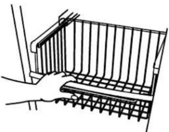 THERMADOR T48BD820NS - Pour enlever et replacer le panier du congelateur - 1