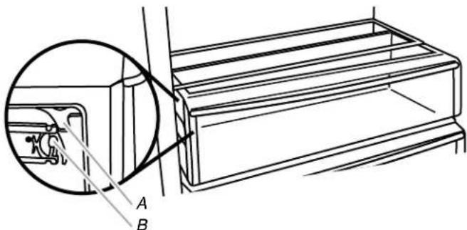 THERMADOR T48BD820NS - Para quitar y volver a colocar los cajones para verduras - 2