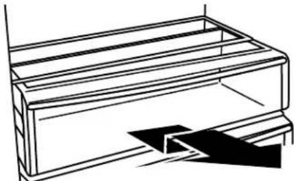 THERMADOR T48BD820NS - Para quitar y volver a colocar los cajones para verduras - 1