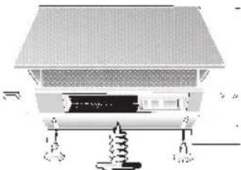 NEFF D2664X0GB - Mounting wall covering rail: - 1